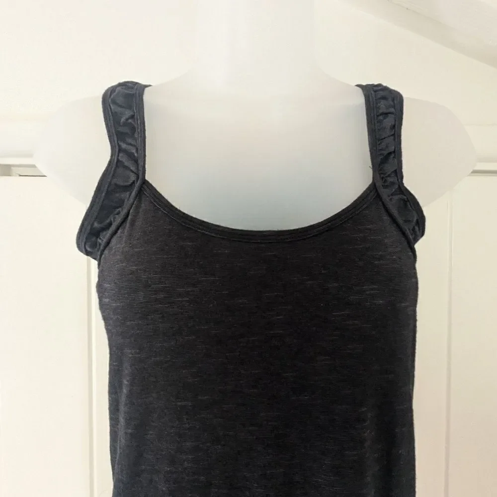 Horny Toad Ruched Tank Athleisure Fairy Grunge Whimsigoth Witchy Feminine S